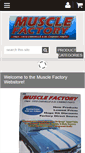 Mobile Screenshot of muscle-factory.com